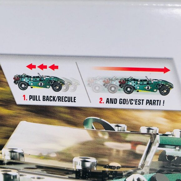 MECCANO 5 in 1 Roadster Pull Back Car Building Kit New Sealed - Picture 15 of 16